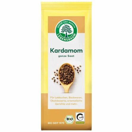 Kardamon Ziarno Bio 50 g - Lebensbaum