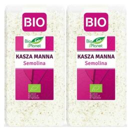 2 x Kasza Manna Semolina Bio 500 g - Bio Planet