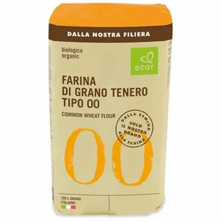 Mąka na Pizzę typ 00 BIO 1 kg - Ecor - Mąka do pizzy