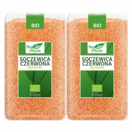 2 x Soczewica Czerwona Bio 1 kg - Bio Planet