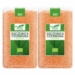 2 x Soczewica Czerwona Bio 1 kg - Bio Planet