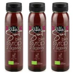 3 x Syrop z Agawy Ciemny Bio 250 ml - ReVito