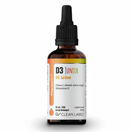 D3 Junior Oil Active 30 ml - Pharmovit