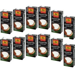Mleczko Kokosowe UHT 12 x 1 L 85% ekstrakt - Real Thai - Mleko Kokosowe Ekstrakt
