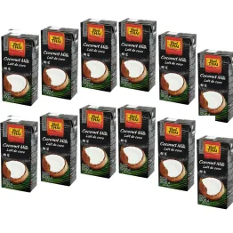 Mleczko Kokosowe UHT 12 x 1 L 85% Ekstrakt - Real Thai - Mleko Kokosowe Ekstrakt