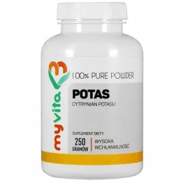 Potas Proszek (Cytrynian Potasu) 250 g - MyVita