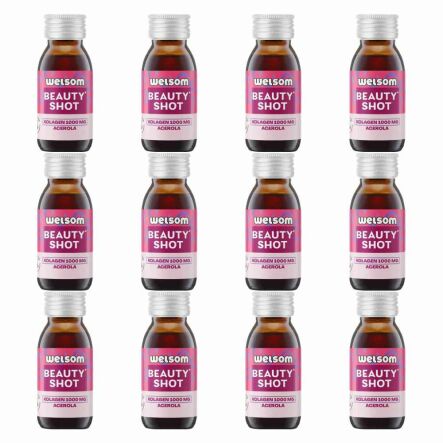 12 x Shot Beauty (Kolagen Rybi, Acerola) 60 ml - Welsom