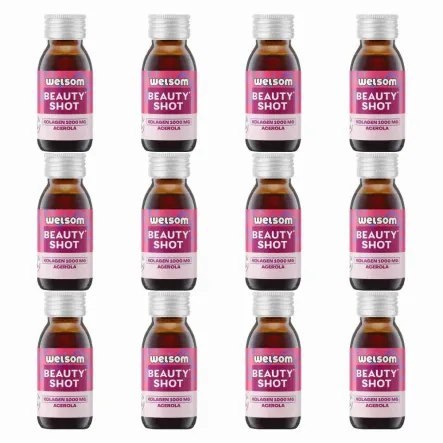 12 x Shot Beauty (Kolagen Rybi, Acerola) 60 ml - Welsom