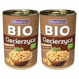 2 x Ciecierzyca Konserwowa 400 g Bio - NaturAvena