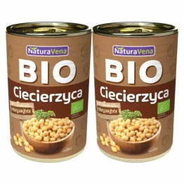 2 x Ciecierzyca Konserwowa 400 g Bio - NaturAvena