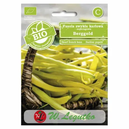 BIO - Fasola Zwykła - Berggold Nasiona 30 g - Legutko