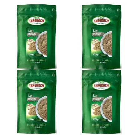 4 x Len Mielony 1 kg - Targroch