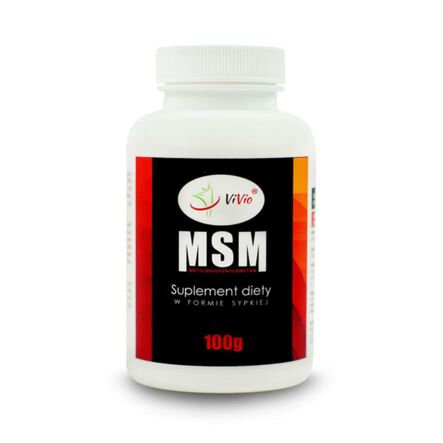 MSM Proszek Suplement Diety 100g - Vivio