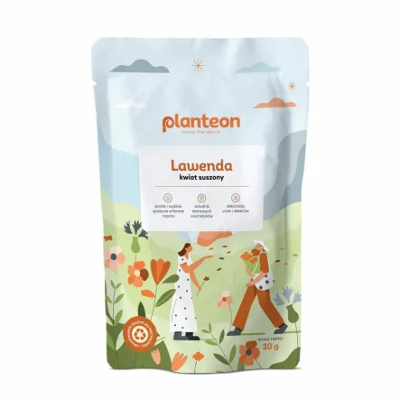 Lawenda Kwiat Suszony 30 g - Planteon