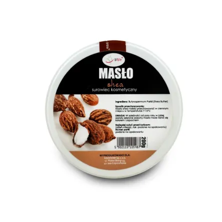 Masło Shea Nierafinowane 200 g - Vivio