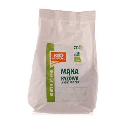 Mąka Ryżowa Drobno Mielona Bezglutenowa 300 g Probio