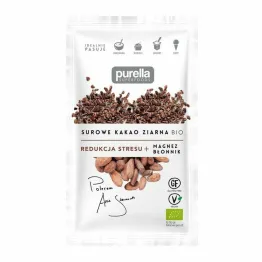 Surowe Kakao Kruszone Ziarna Bio 21 g Purella