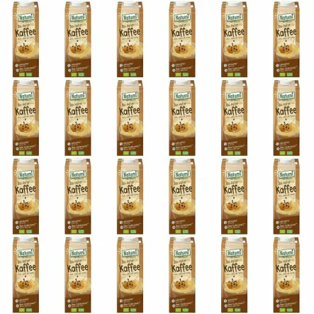 24 x  Napój Owsiany o Smaku Kawy Bez Dodatku Cukru Bio 1 l - Natumi