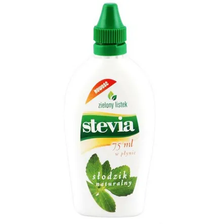 Stevia w Płynie 75 ml Zielony Listek 