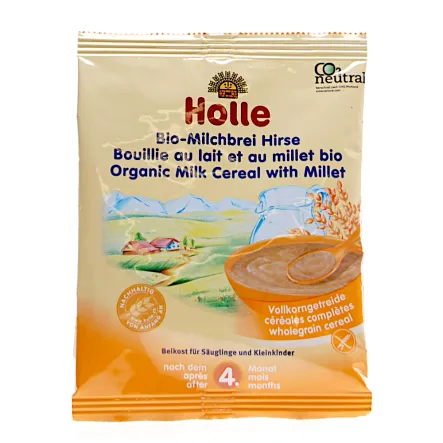 Kaszka Mleczno Jaglana Bio 25 g Holle