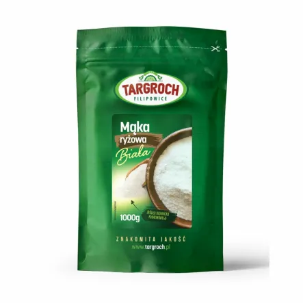 Mąka Ryżowa Biała 1 kg - Targroch