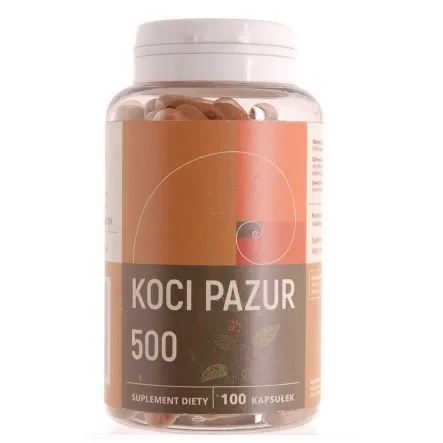 Koci Pazur 100 Kapsułek po 500 mg - Nanga