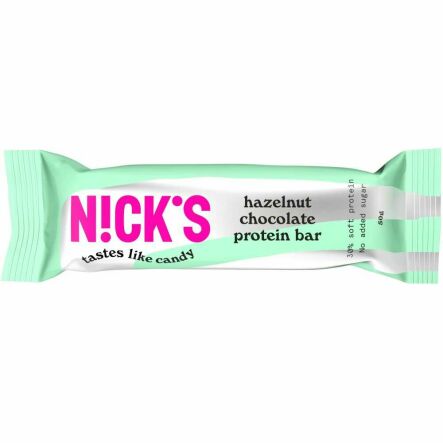 Baton Proteinowy z Kremem z Orzechów Laskowych w Mlecznej Czekoladzie 50 g - Nicks