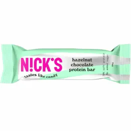 Baton Proteinowy z Kremem z Orzechów Laskowych w Mlecznej Czekoladzie 50 g - Nicks