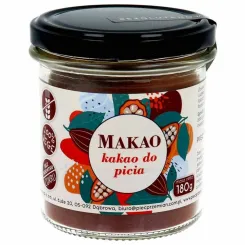 Makao - Kakao do Picia Bez Dodatku Cukru na Erytrytolu 180 g - Simpatiko