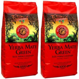 2 x Yerba Mate Green Mas Energia Guarana 1 kg