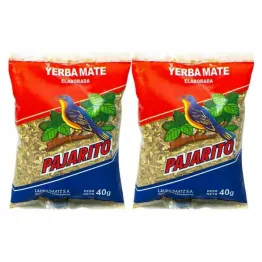 2 x Yerba Mate Elaborada Pajarito 40 g