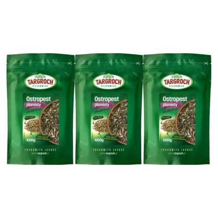 3 x Ostropest Plamisty Ziarno - 1 kg - Targroch