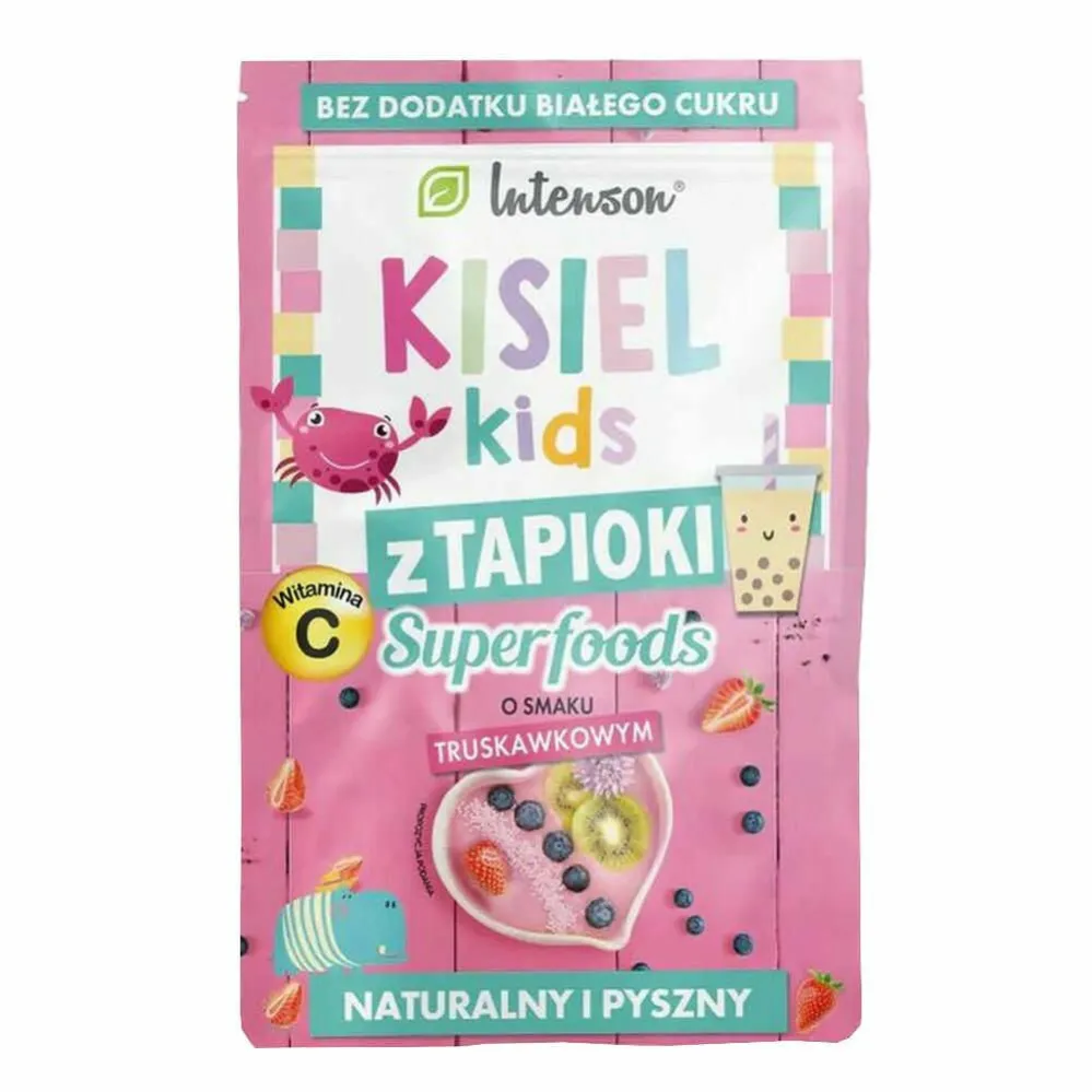 Kisiel Kids z Tapioki  o Smaku Truskawkowym 30 g - Intenson