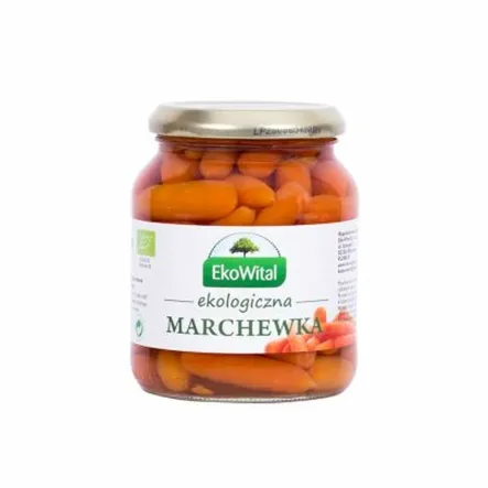 Marchewka w Zalewie Bio 340 g (215 g) - Ekowital