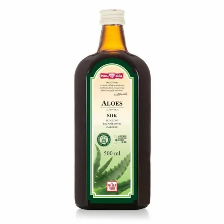 Aloes Sok Tłoczony 500 ml - Polska Róża