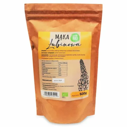Mąka Łubinowa Bio 500 g - AG Feeding