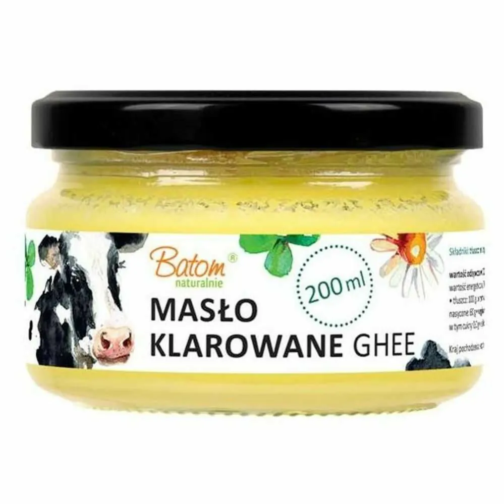 Masło Klarowane Ghee 200 ml - Batom