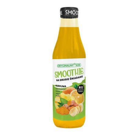Smoothie Kurkuma Bez Dodatku Cukru 250 ml - Oryginalny Sok