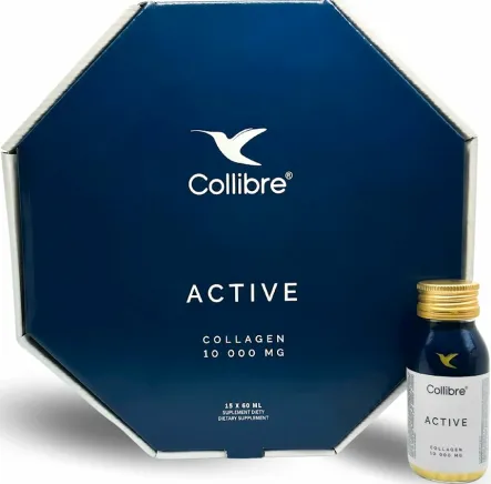 15 x Kolagen (10 000 mg) ACTIVE Shot 60 ml - Collibre