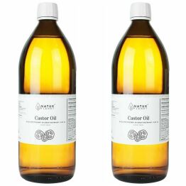 2 x Olej Rycynowy Nierafinowany 1 l - Natur Planet