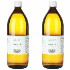 2 x Olej Rycynowy Nierafinowany 1 l - Natur Planet