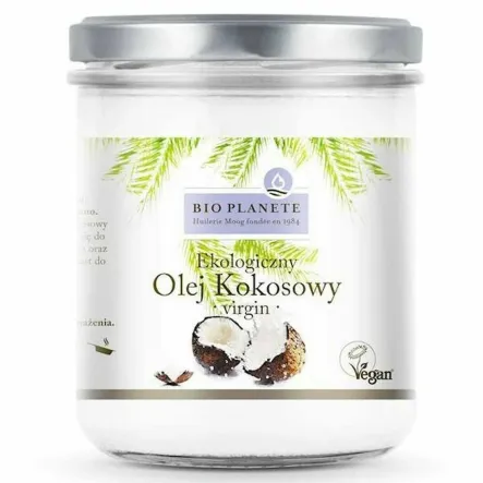 Olej Kokosowy Nierafinowany Virgin Bio 400 ml - Bio Planete