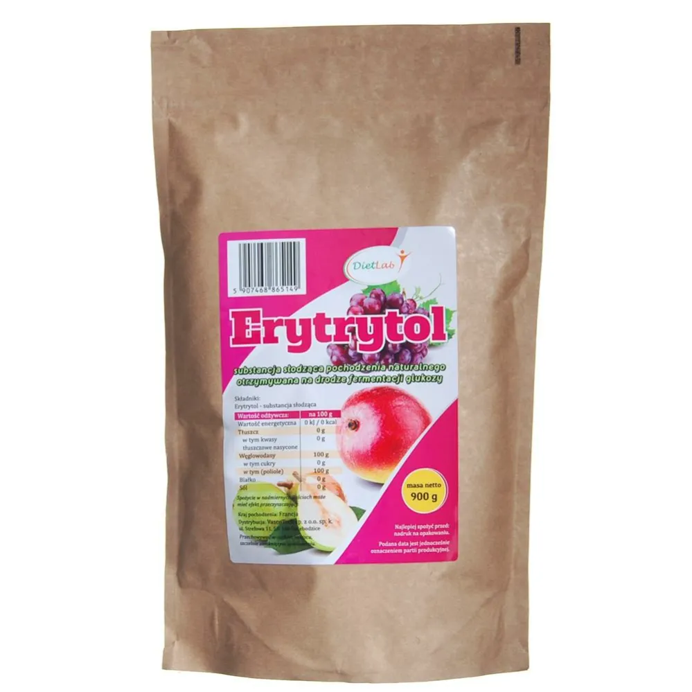 Francuski Erytrytol 900 g - Vasco Tech - Erytrol Europejski - DietLab