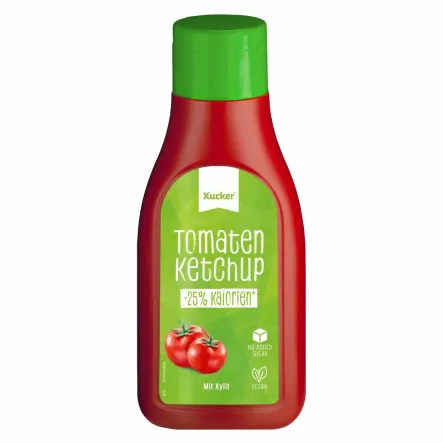 Ketchup Bez Dodatku Cukru z Ksylitolem 500 ml - Xucker 