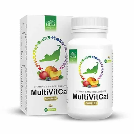 Multiwitaminy dla Kota 300 Tabletek - Pokusa
