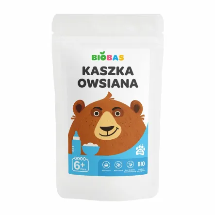 Kaszka Owsiana Bio 200 g - Biobas