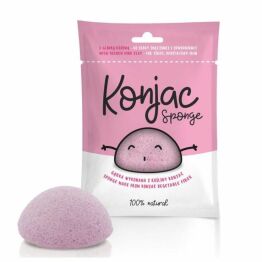 Gąbka Konjac do Twarzy Różowa - Diet Food