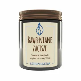 Świeca Sojowa Bawełniane Zacisze 190 g - Bosphaera