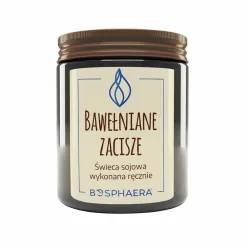 Świeca Sojowa Bawełniane Zacisze 190 g - Bosphaera