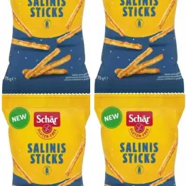 4 x Paluszki Bezglutenowe Słone Salinis 75 g - Schar